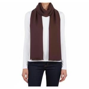 NEW LOVE QUOTES eyelash fringe scarf in truffle